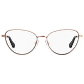 Love Moschino Gold Metal Glasses (Frames)